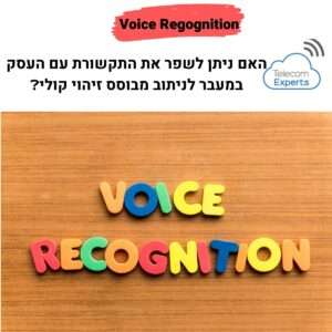 זיהוי קולי Voice Regognition