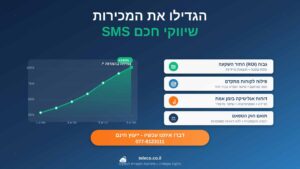 חבילות SMS לעסקים - הגדילו את המכירות בשיווק חכם SMS - טלקום אקספרט
