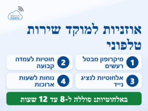 בחירת אוזניות למוקד שירות טלפוני: מיקרופון מבטל רעשים, חוטיות או אלחוטיות עם סוללה ל-8 עד 12 שעות