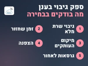 איך בוחרים ספק גיבוי בענן לעסק: גיבוי שרת מלא, זמן שחזור, מיקום העותקים, הצפנה וגרסאות לאחור
